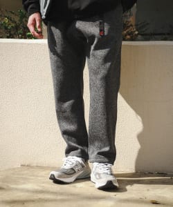 ▲Gramicci × BEAMS / 別注 ニットフリース パンツ