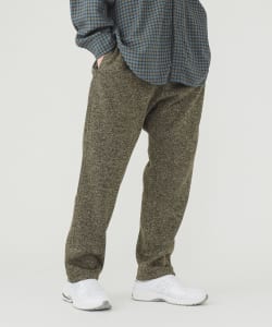 ▲Gramicci × BEAMS / 別注 ニットフリース パンツ