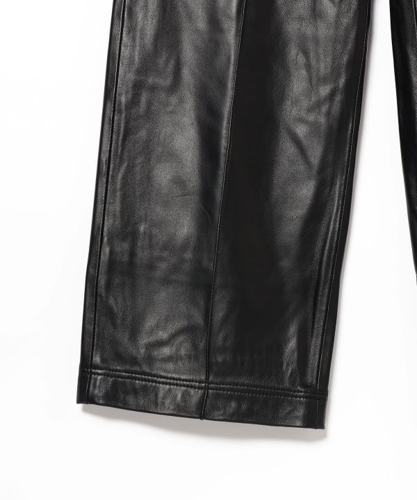 VAPORIZE VAPORIZE / 男裝Leather Track Pants（褲子其他褲子）網購｜BEAMS