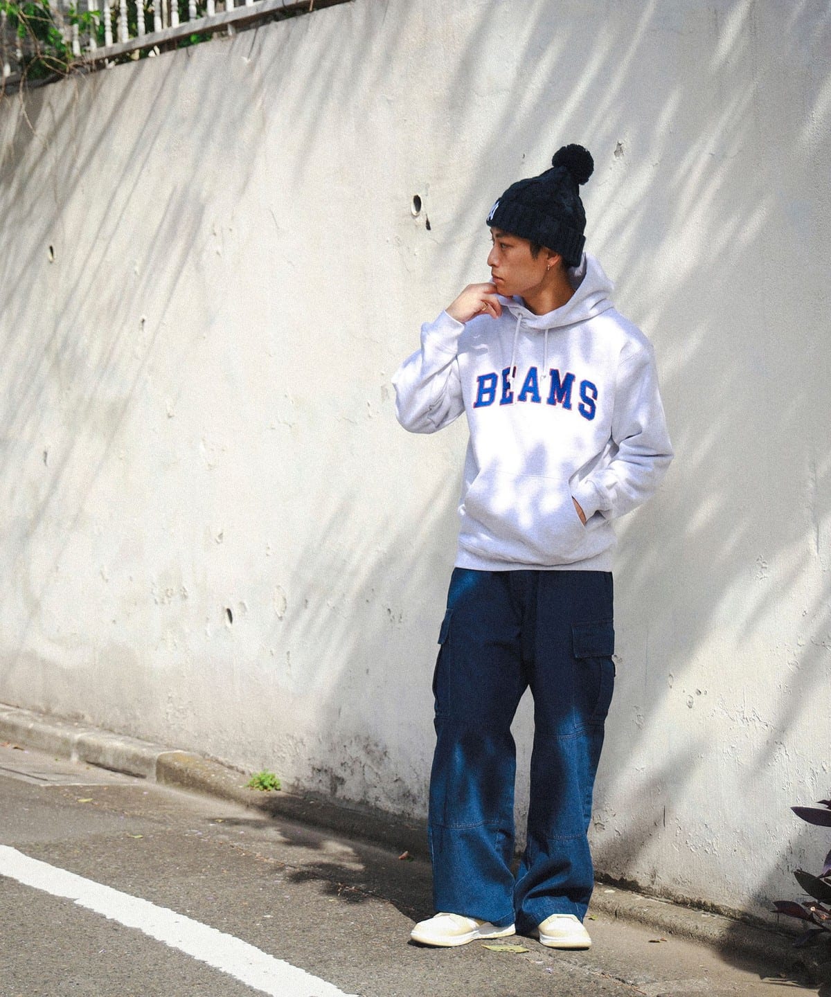 GCRclothingssz denim double knee ダブルニー Lサイズ beams