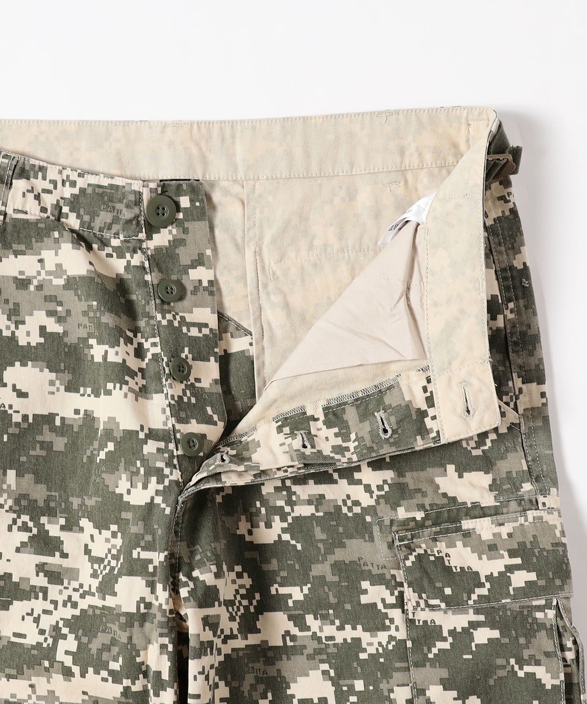 オンライン通販 beams ssz 19ss 10PKT PANTS CAMO カーゴパンツ | www