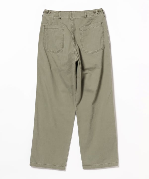 BEAMS（ビームス）orSlow / HERRINGBONE SUMMER FATIGUE PANTS (UNISEX ...