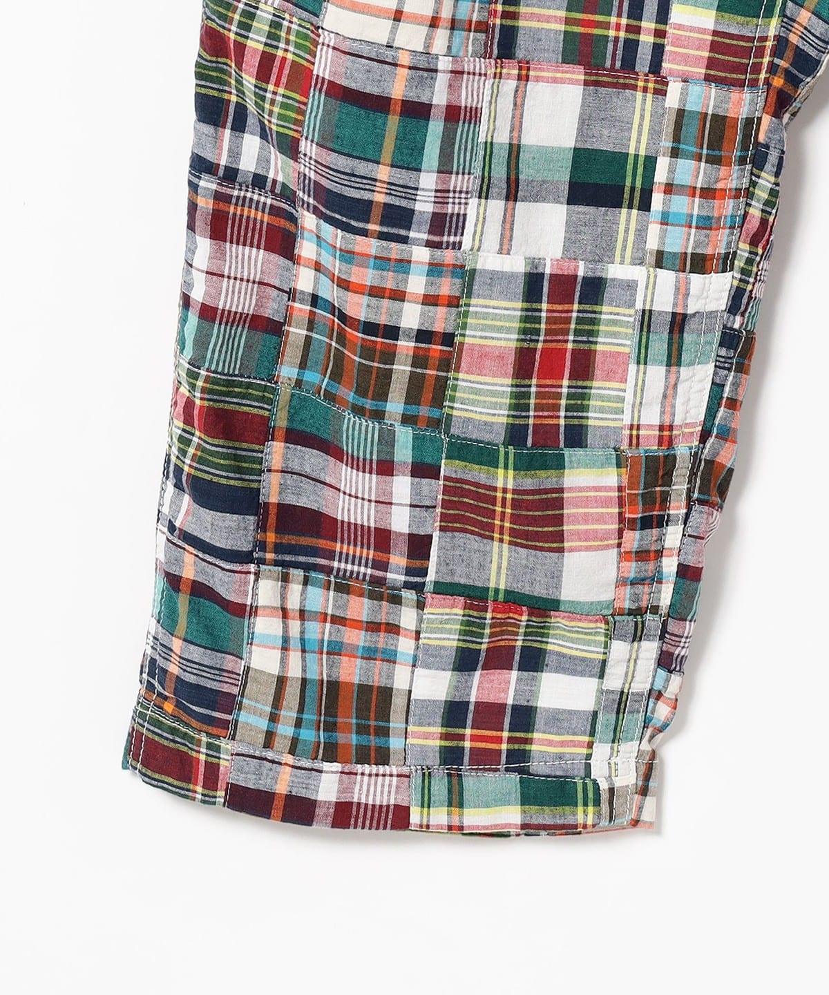 BEAMS JAPAN（ビームス ジャパン）マドラスチェック パッチ