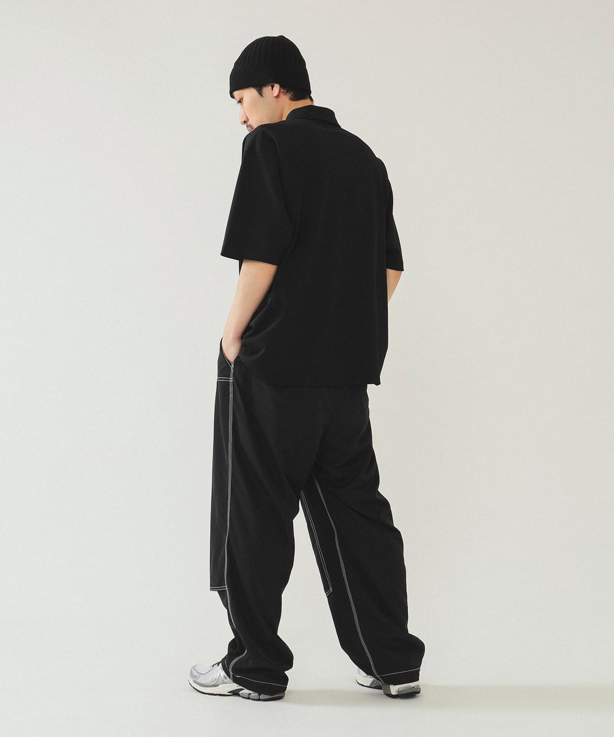 BEAMS ダブルニー　ワイド　スウェットパンツ　ノームコア　シティーボーイ ダブルニースウェットパンツ（スウェットパンツ）｜BEAMS