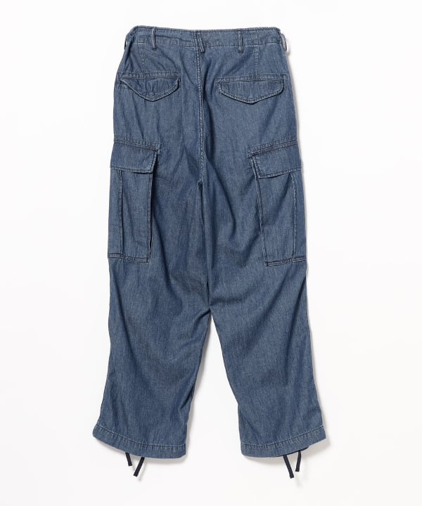 BEAMS BEAMS / Big 6 pocket denim cargo pants (BEAMS military pants 