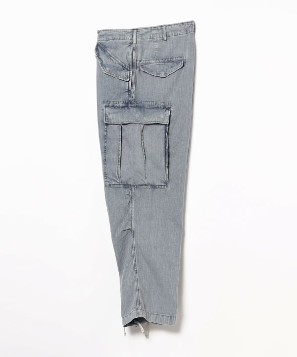 BEAMS BEAMS / Big 6 pocket denim cargo pants (BEAMS military pants 