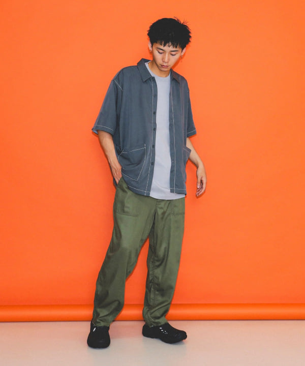 BEAMS（ビームス）カットオフ アンクル ベイカーパンツ（パンツ