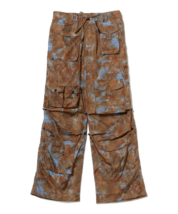 DAIRIKU / Vintage Denim Printed PKT Nylon Pants