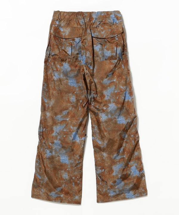DAIRIKU / Vintage Denim Printed PKT Nylon Pants