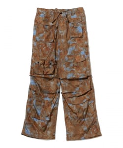 DAIRIKU / Vintage Denim Printed PKT Nylon Pants