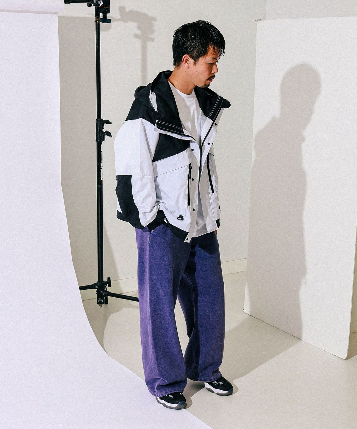 BEAMS Fade Wide Sweat Pants (pants BEAMS sweatpants) for