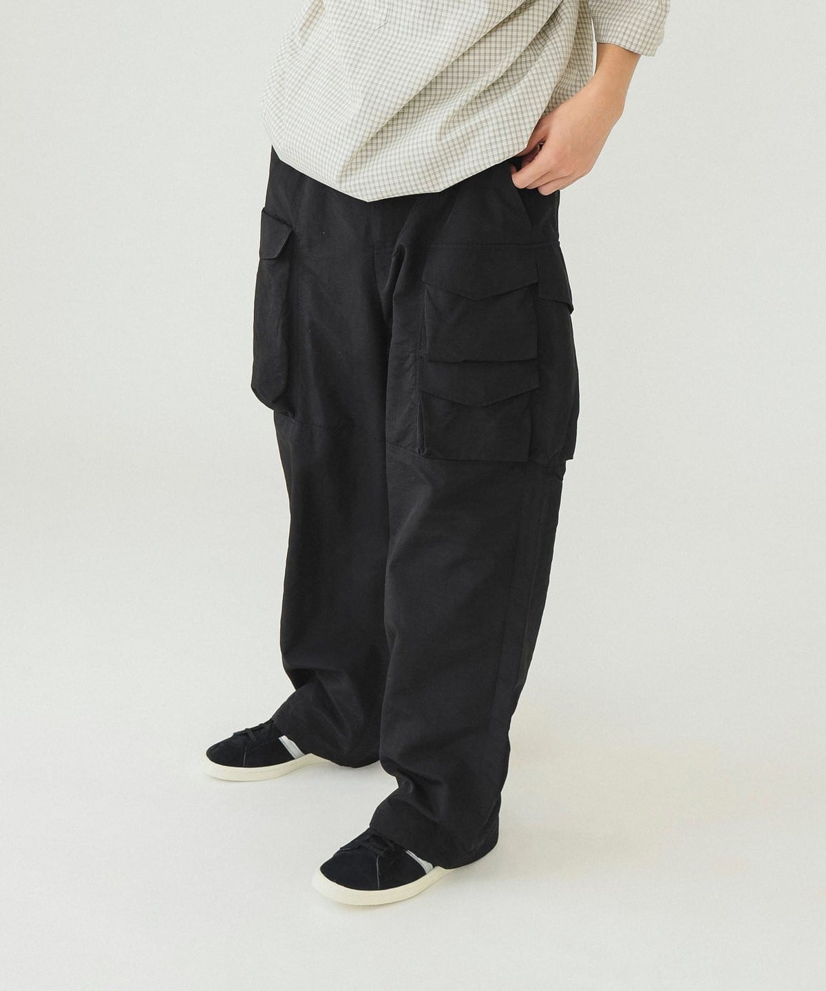 BEAMS（ビームス）NULL TOKYO × BEAMS / 別注 OUTSIDE LONG PANTS 24SS 