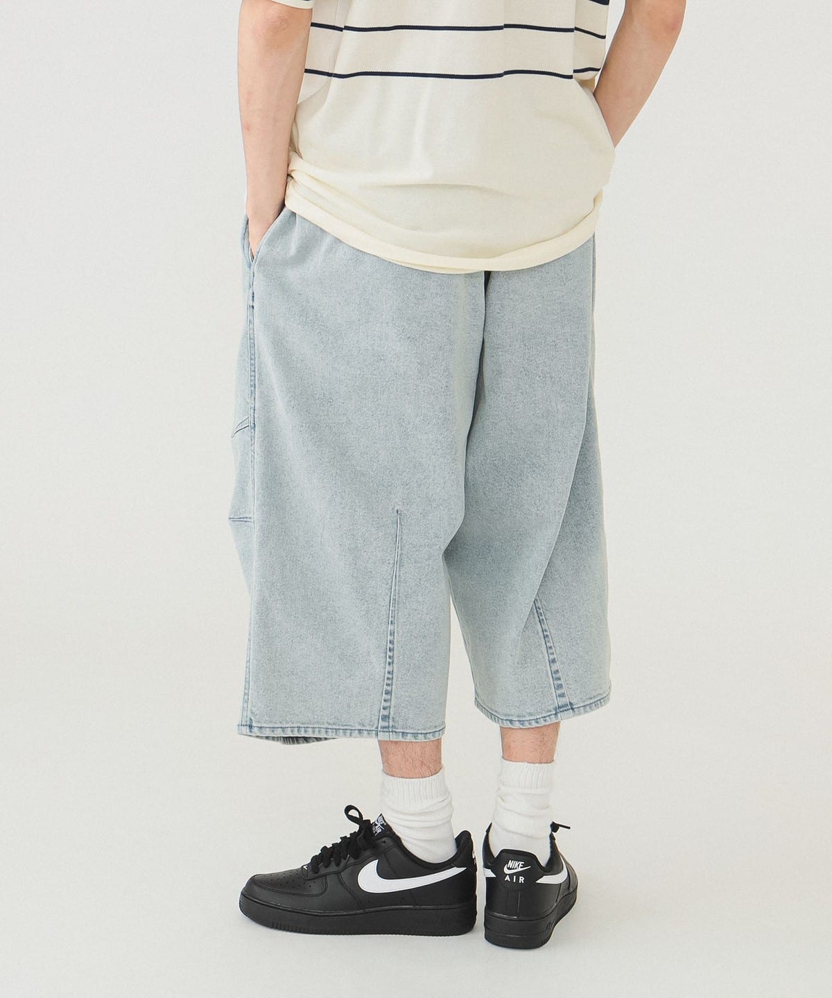 BEAMS（ビームス）【タイムセール】クウォーターレングス デニム