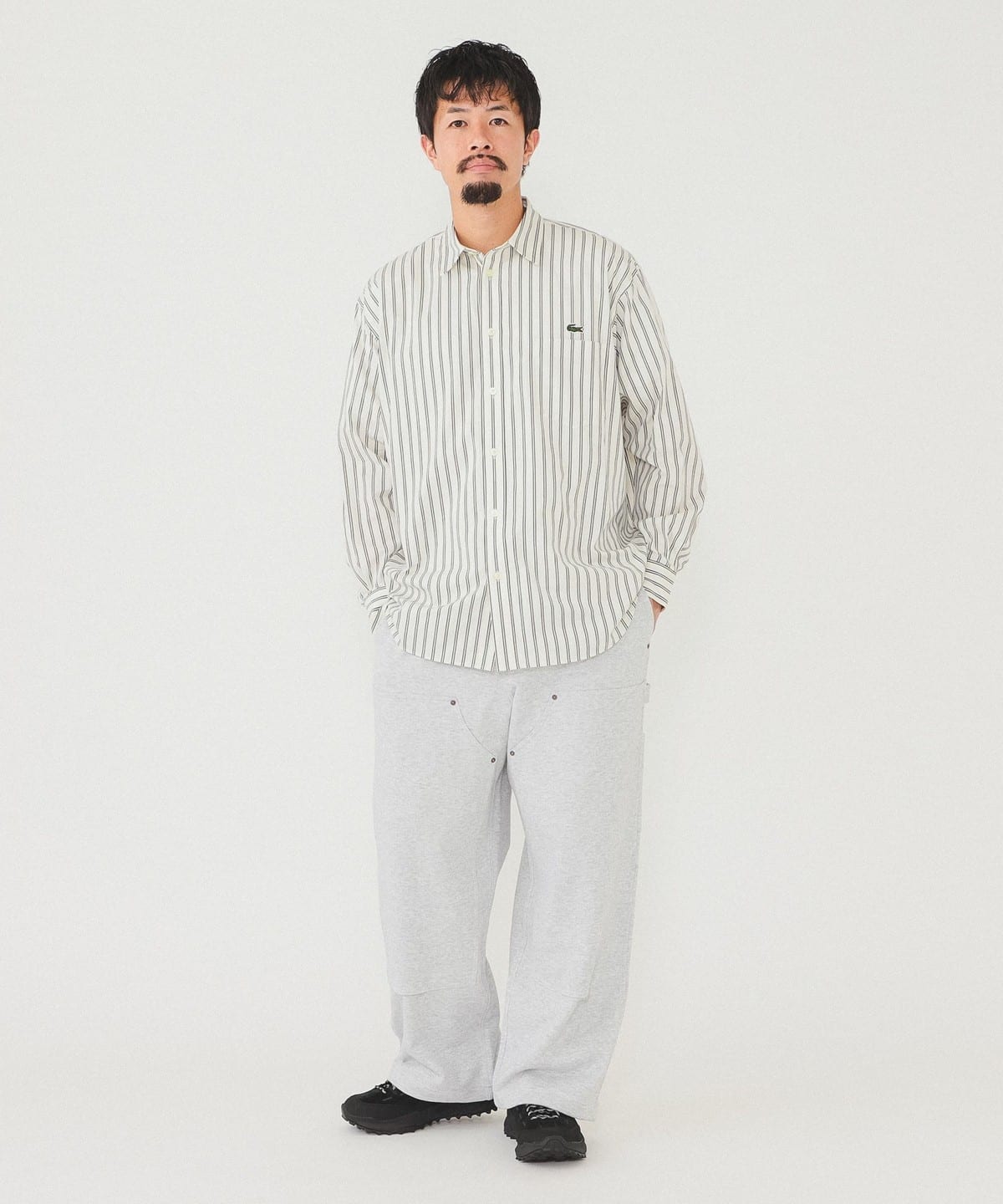 BEAMS（ビームス）ダブルニー スウェットパンツ（パンツ スウェット