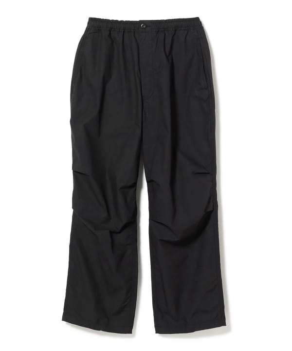 TYPEWRITER OVER EASY PANTS 黒　25SS 完売品 BEAMS（ビームス）SEDAN ALL-PURPOSE / Typewriter Over Easy