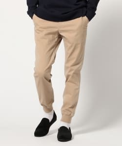 ▲BEAMS / ストレッチツイル リブ イージーパンツ