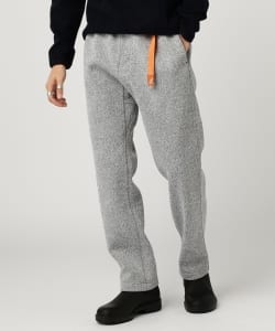 ▲Gramicci × BEAMS / 別注 ボンディング ニットフリース ナローパンツ
