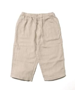 ▲BEAMS PLUS / リネン ワイドクロップドパンツ