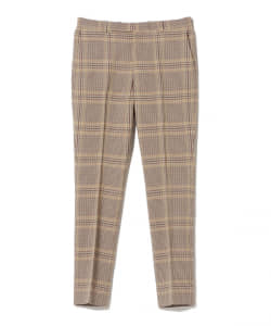 ▲AURALEE / Check Narrow Slacks