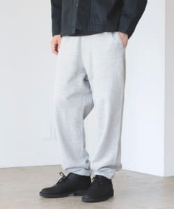 ▲BEAMS / バギーテーパード スウェット パンツ