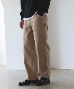▲BEAMS / ガーメントダイ イージーフィット ペインターパンツ