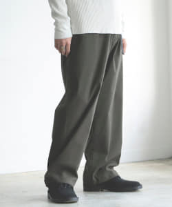 BEAMS / テックフランネル バルーン イージーパンツ