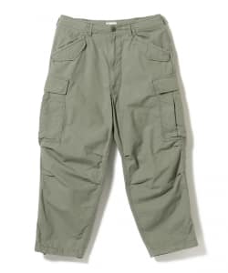 BEAMS JAPAN / リップストップ ワイドカーゴパンツ