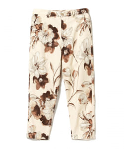 ▲AiE / Cotton Canvas Big Floral Print Bng Pant