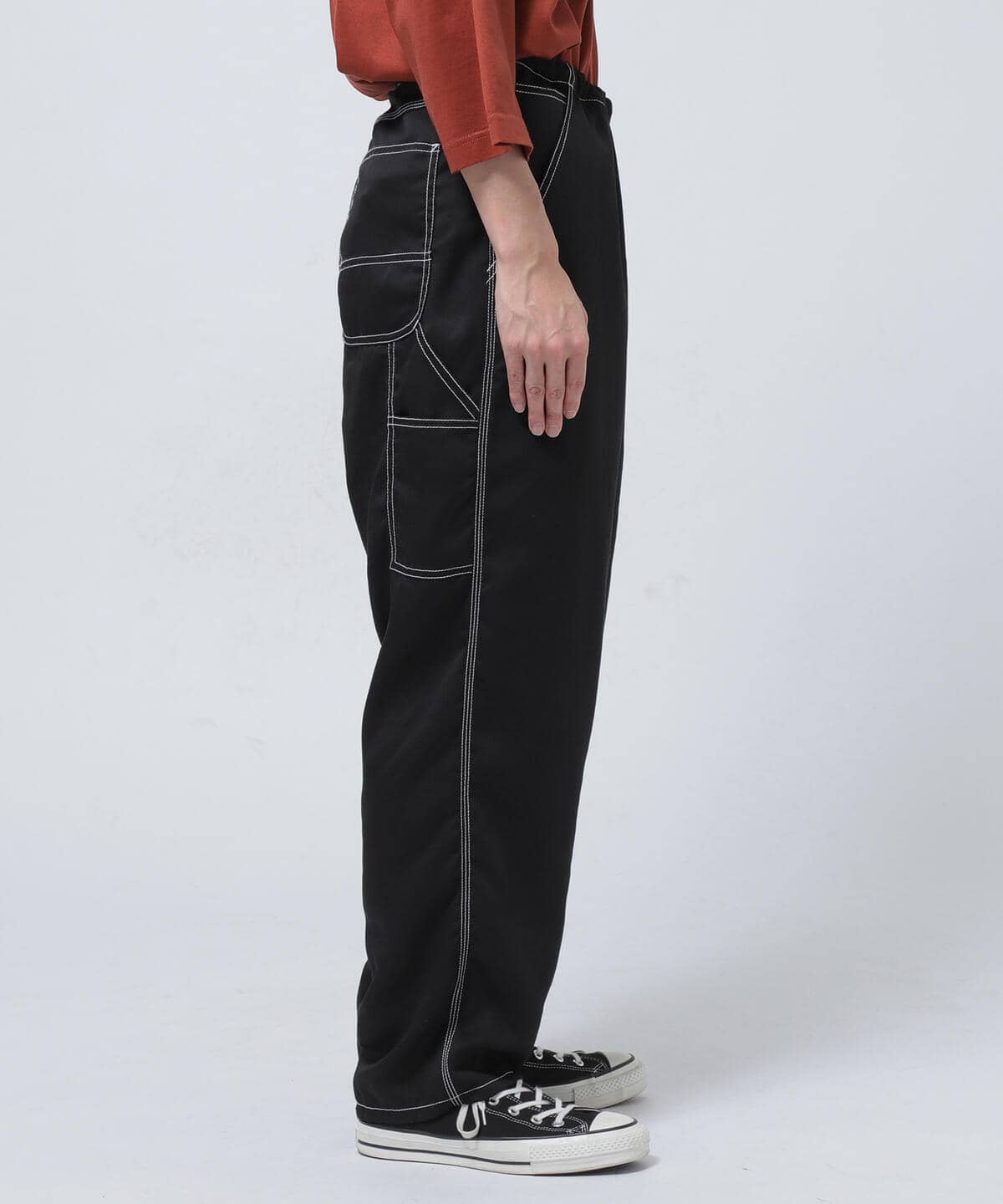 BEAMS [BEAMS] BEAMS / Stitch Easy Painter Pants (裤子 休闲裤 