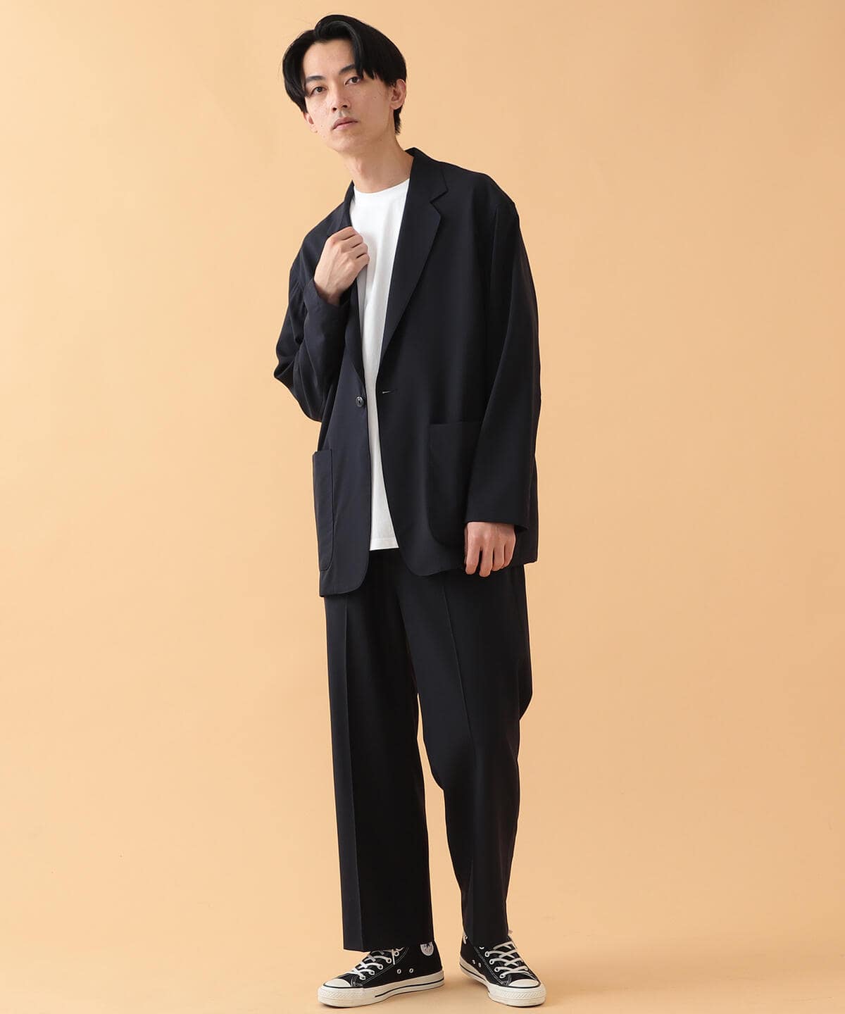 BEAMS F ビームスエフ スラックス イージーパンツ ウール サイズ