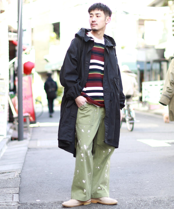 BEAMS [BEAMS] BEAMS / Paint Baker Pants (Military Pants) Mail 