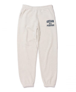 【予約】SEDAN ALL-PURPOSE / College Logo Sweatpants