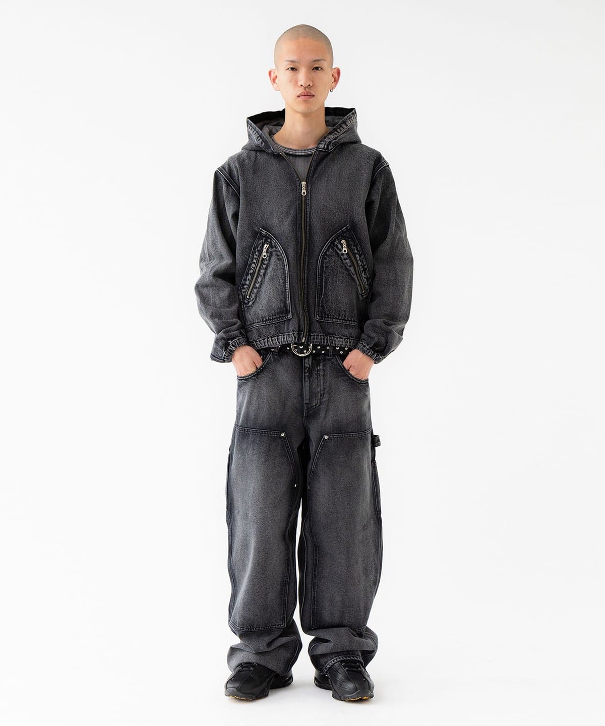 BEAMS（ビームス）FUTURE ARCHIVE / FADE DOUBIE KNEE DENIM