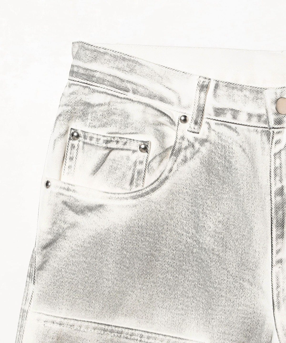 BEAMS（ビームス）FUTURE ARCHIVE / FADE DOUBLE KNEE DENIM（パンツ
