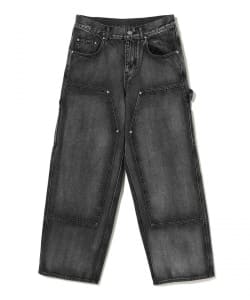 FUTURE ARCHIVE / FADE DOUBLE KNEE DENIM
