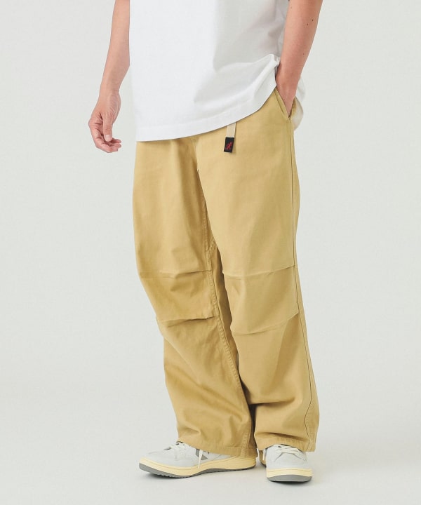 BEAMS+ XLサイズ パンツ 100%コットン BEAMS+ パンツ BEAMS PLUS / コットンツイル スリム ジムパンツ