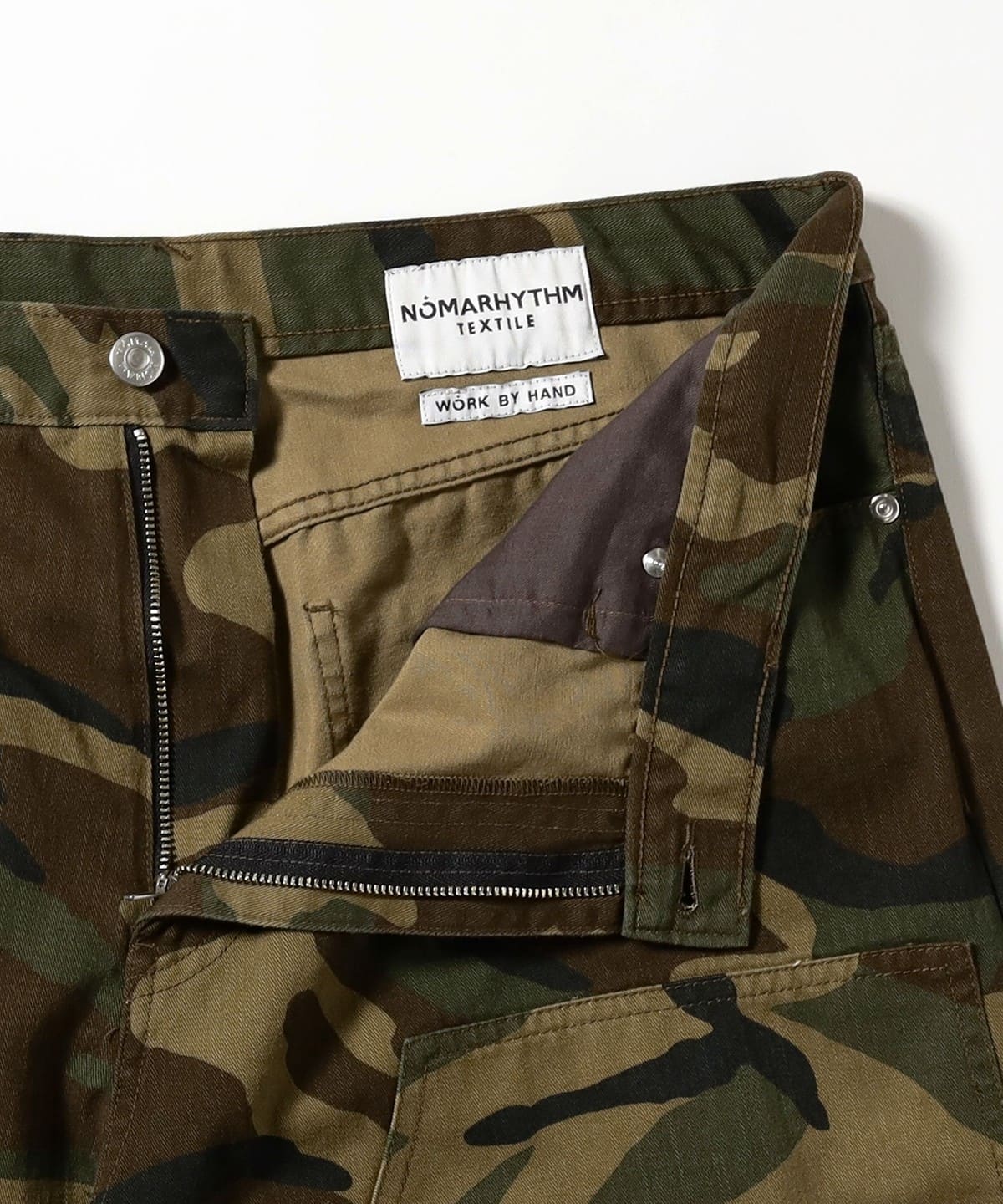 カミナリページ BEAMS（ビームス）NOMARHYTHM TEXTILE / SIGN PRINT WORK PANTS
