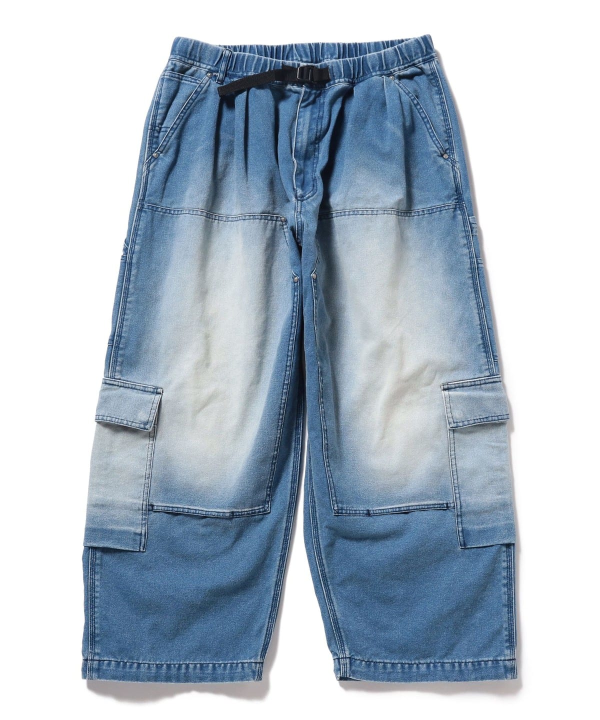 ダック ダブルニー カーゴパンツ パンツ MEN INDIGO XL ダック ダブルニー カーゴパンツ パンツ MEN INDIGO XL