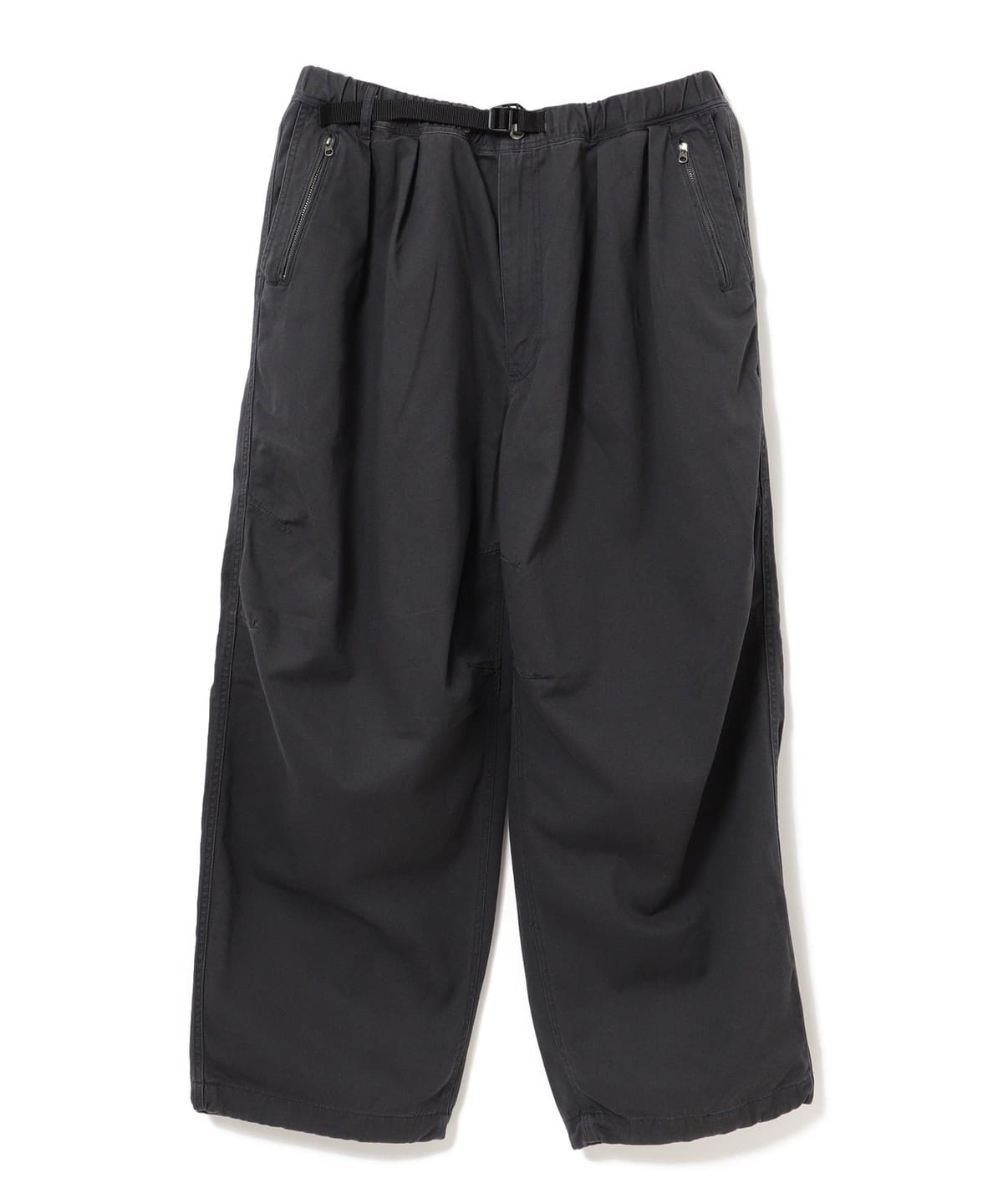 2プリーツ バルーン チノパンツ パンツ MEN SOFT BLACK S 2プリーツ バルーン チノパンツ パンツ MEN SOFT BLACK S