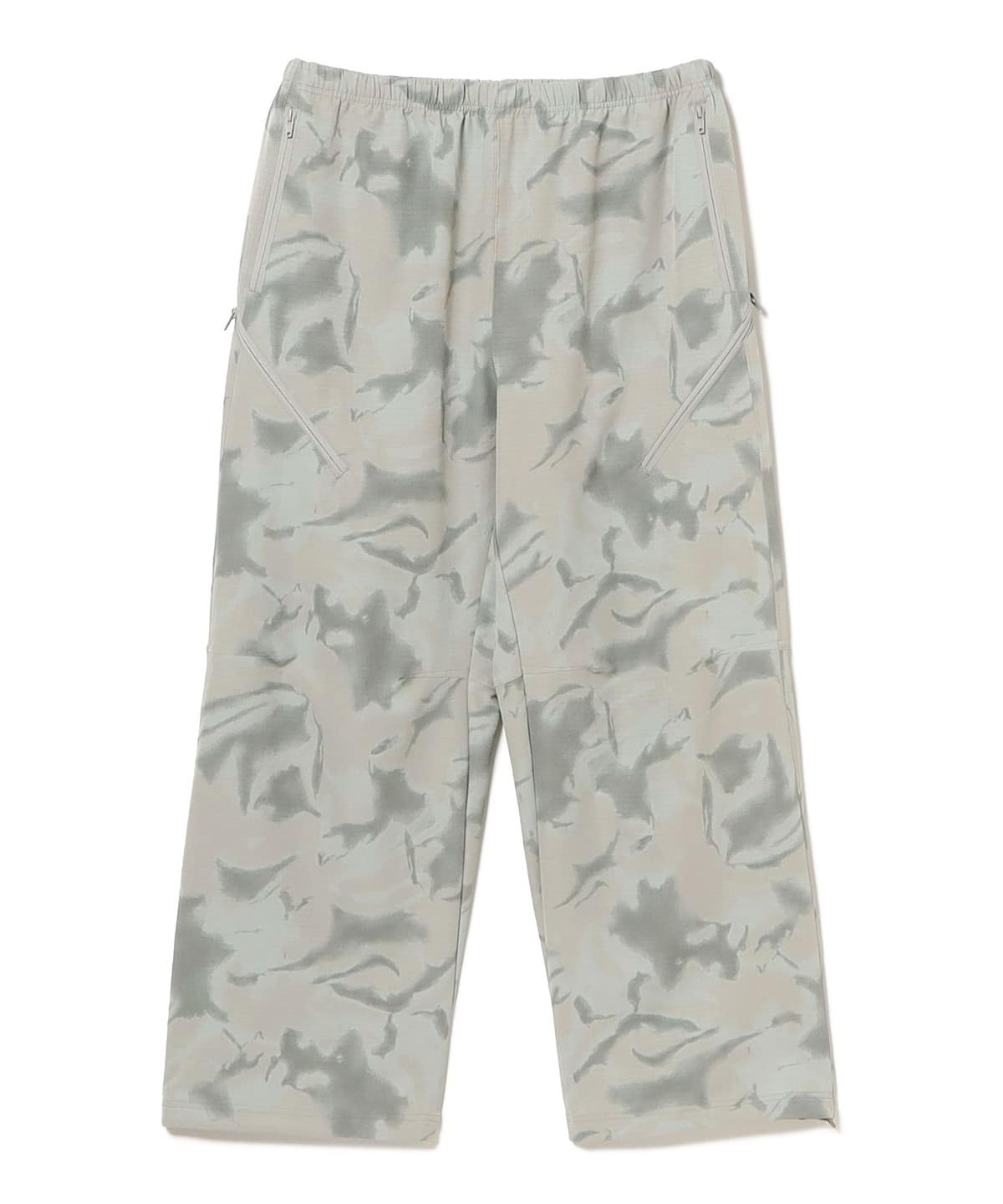 プリント ジップ イージーパンツ パンツ MEN GREY S プリント ジップ イージーパンツ パンツ MEN GREY S