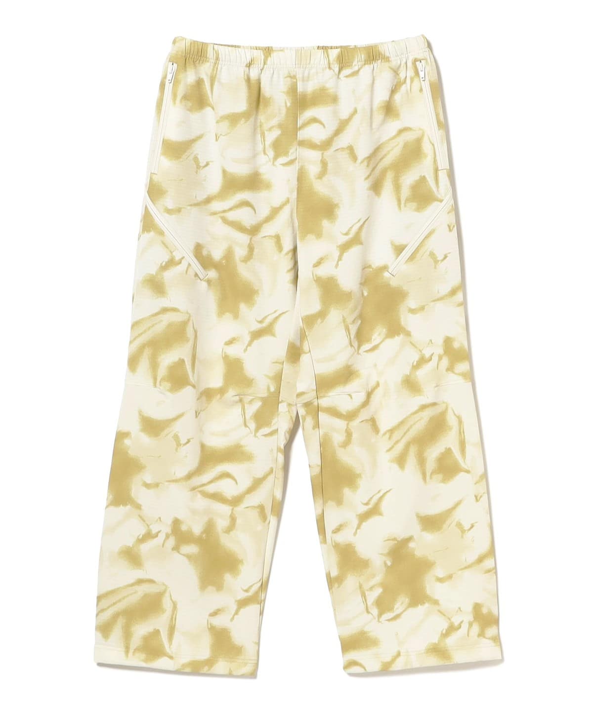 プリント ジップ イージーパンツ パンツ MEN CREAM XL プリント ジップ イージーパンツ パンツ MEN CREAM XL