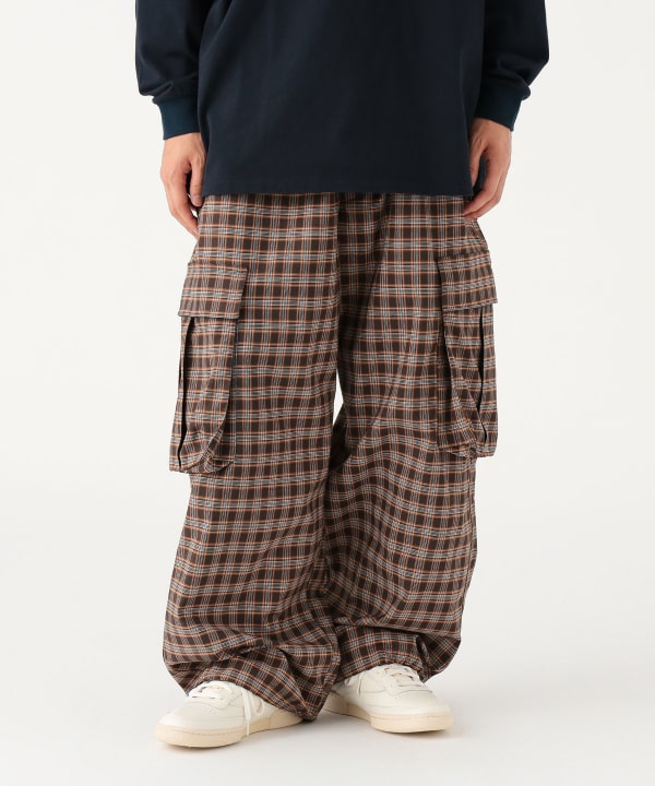 ビームスチェックパンツ BEAMS PANTS B:MING by BEAMS（ビーミング by ビームス）チェック パンツ