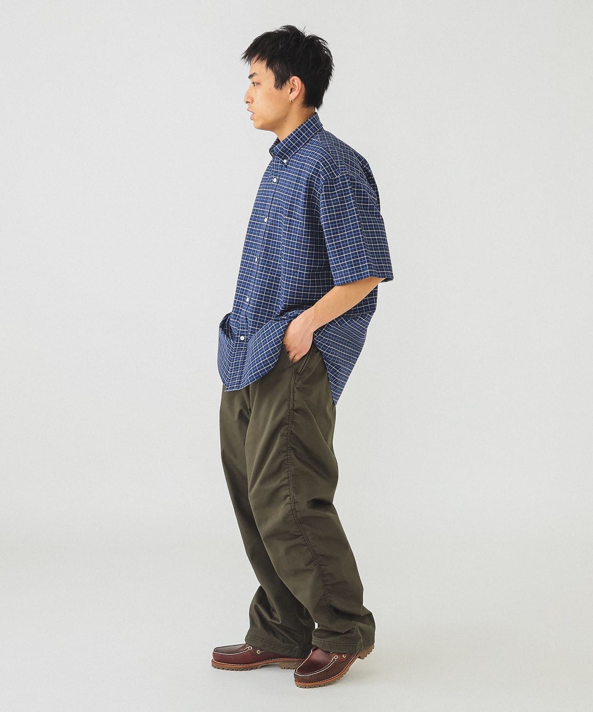 BEAMS（ビームス）【別注】NULL TOKYO / PUCKERING EASY PANTS（パンツ