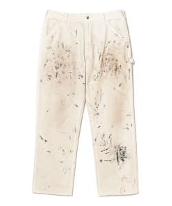 BOW WOW / PAINTER'S PAINT STAINED PAINTER PANTS
