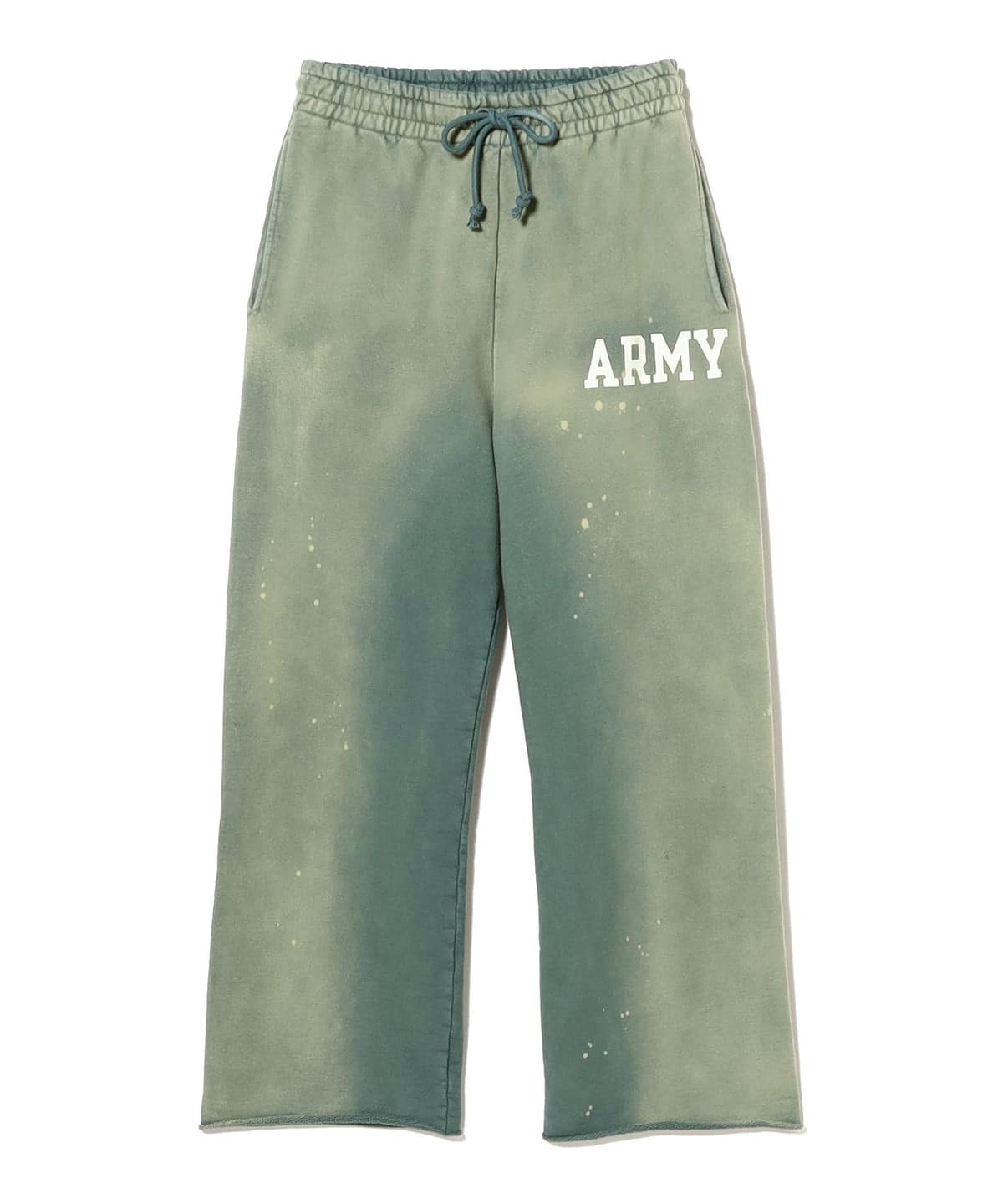 BOW WOW バウ ワウ / ARMY SWEAT PANTS AGED パンツ MEN AGED GREEN L BOW WOW バウ ワウ / ARMY SWEAT PANTS AGED パンツ MEN AGED GREEN L