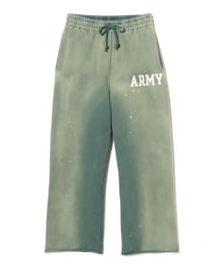 BOW WOW / ARMY SWEAT PANTS AGED