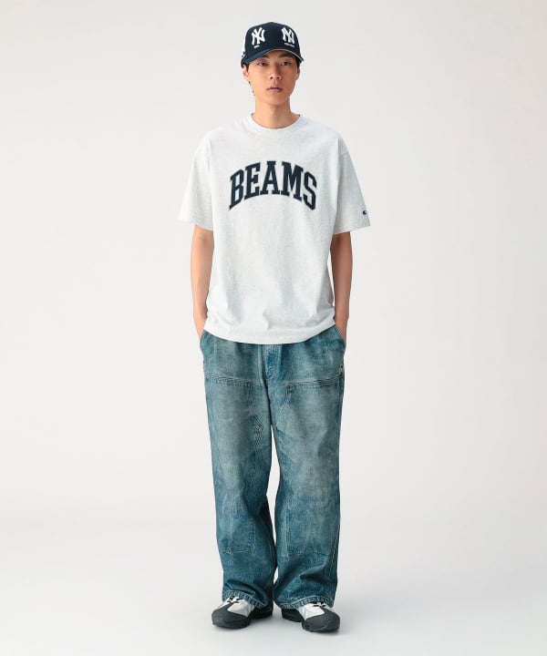 BEAMS（ビームス）Mock Print Double Knee Sweat Pants（パンツ
