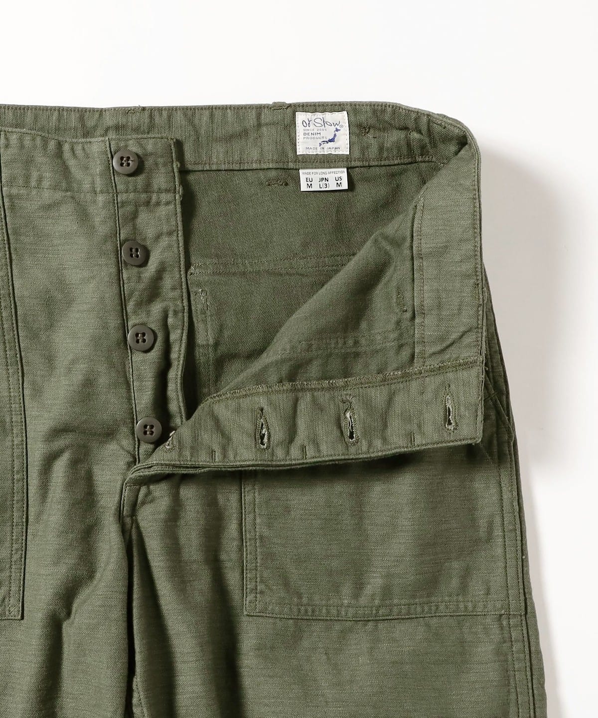 BEAMS BEAMS / US ARMY FATIGUE PANTS (REGULAR FIT orSlow (casual