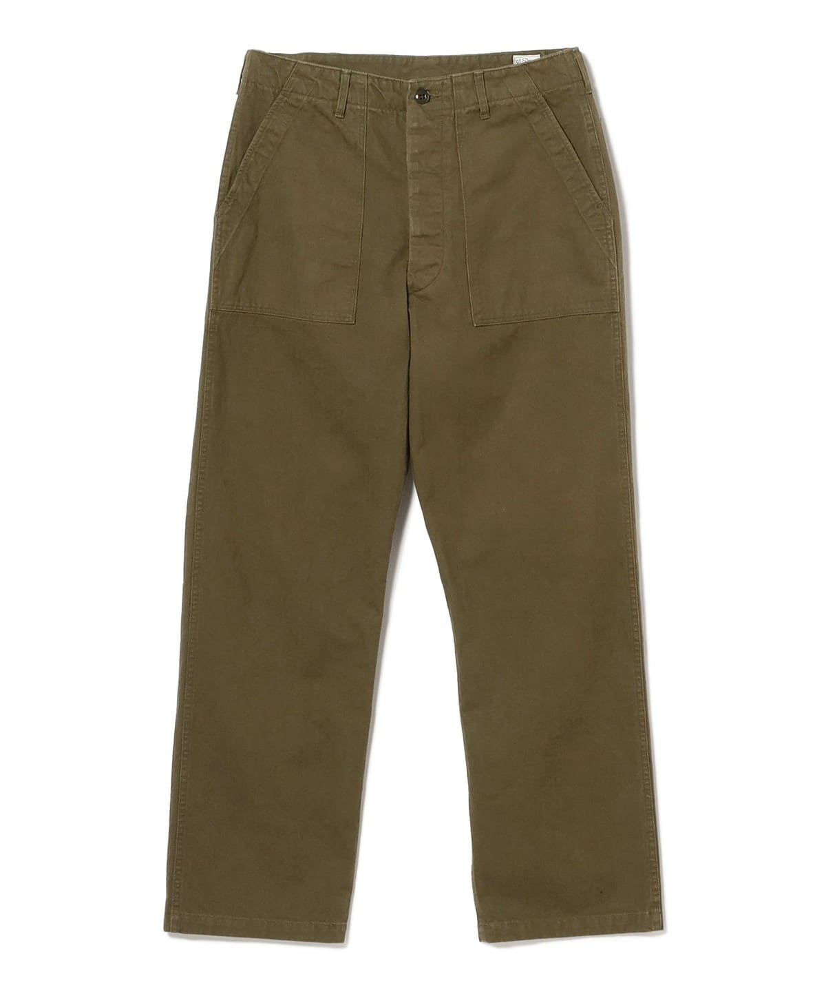orSlow オアスロウ / HERRINGBONE VINTAGE FIT FATIGUE PANTS パンツ MEN ARMY GREEN 4(XL) orSlow オアスロウ / HERRINGBONE VINTAGE FIT FATIGUE PANTS パンツ MEN ARMY GREEN 4(XL)