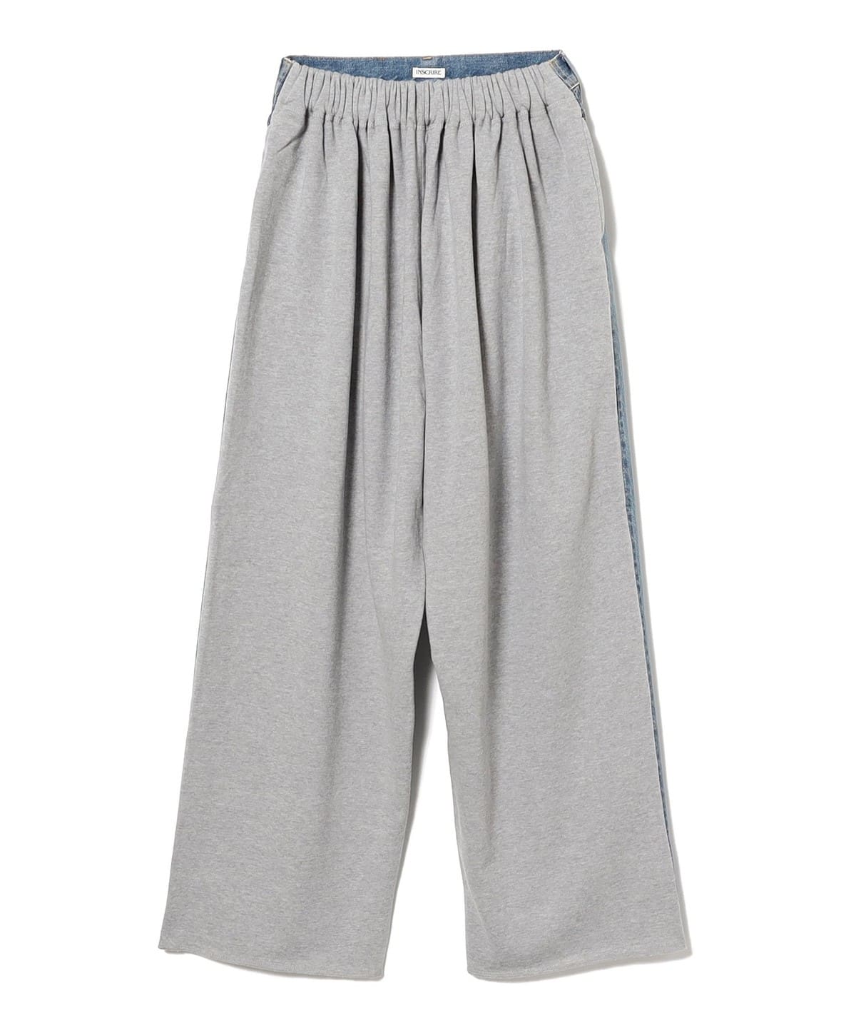 INSCRIRE アンスクリア / Hybride Sweat Denim Pants パンツ MEN BLUE USED×LT. GREY 4 INSCRIRE アンスクリア / Hybride Sweat Denim Pants パンツ MEN BLUE USED×LT. GREY 4